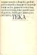 Teka 1: tekstovi/kritika