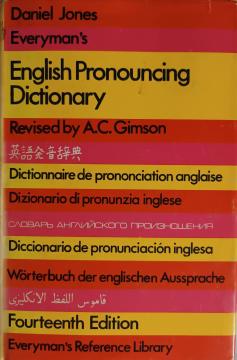 Everyman's english pronouncing dictionary