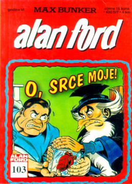 Alan Ford: O srce moje