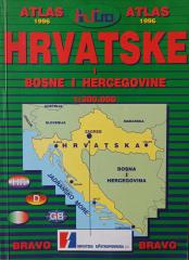 Auto-atlas Republike Hrvatske s Bosnom i Hercegovinom : 1:300000
