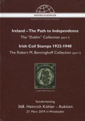 Ireland - The Path to Independence (The "Dublin" Collection) / Irish Coil Stamps (The Robert M. Benninghoff Collection)