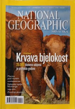 National Geographic Hrvatska #10: Krvava bjelokost