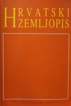 Hrvatski zemljopis - školska godina 1996/1997: Komplet osam brojeva Hrvatskog zemljopisa