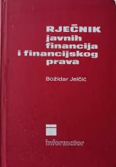 Rječnik javnih financija i financijskog prava