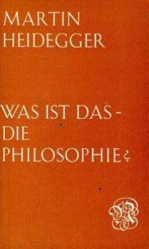 Was ist das - die Philosophie