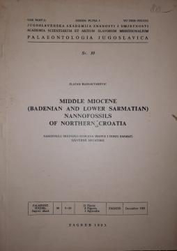 Nanofosili srednjeg miocena (Baden i Donji Sarmat) sjeverne Hrvatske