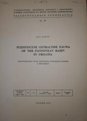 Pleistocenska fauna ostrakoda panonskog bazena u Hrvatskoj