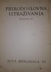 Acta Biologica VI