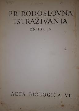 Acta Biologica VI