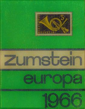 Zumstein : Europa 1966