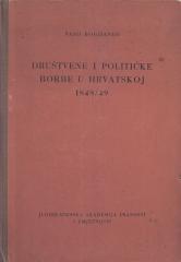 Društvene i političke borbe u Hrvatskoj 1848/49