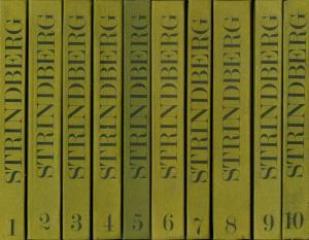 August Strindberg: Odabrana djela 1-10