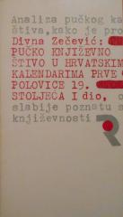 Pučko književno štivo u hrvatskim kalendarima prve polovice 19.stoljeća