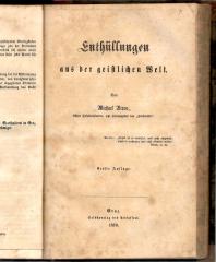 Freidenker / Statuten des Freidenker / Enthüllungen aus der geistlichen Welt / Offener Brief an den katholischen Klerus... / Luzifer. Eine Bombe der Wahrheit...